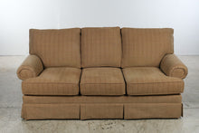 Load image into Gallery viewer, Kincaid Furniture American-Made 3-Seat Sofa – Warm Camel Textured Upholstery
