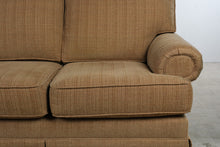 Load image into Gallery viewer, Kincaid Furniture American-Made 3-Seat Sofa – Warm Camel Textured Upholstery
