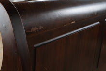 Load image into Gallery viewer, King Size Cherry Finish Sleigh Bed Frame in Traditional Style
