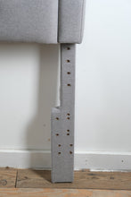 Load image into Gallery viewer, Light Gray Upholstered Tufted King Headboard
