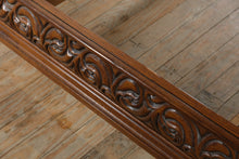 Load image into Gallery viewer, King Burl Walnut Sleigh Bed with Rails — Charles X Inspired Design
