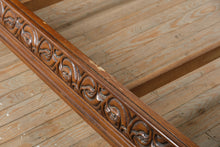 Load image into Gallery viewer, King Burl Walnut Sleigh Bed with Rails — Charles X Inspired Design

