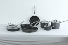Load image into Gallery viewer, Kirkland Signature Hard Anodized Cookware Set 10 Piece Nonstick Pots Pans With Lids
