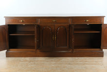 Load image into Gallery viewer, Extra-Long Kittinger Solid Mahogany Buffet / Credenza with Raised Panel Doors
