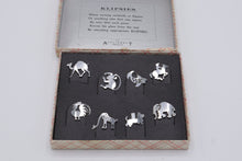 Load image into Gallery viewer, 1950s Steiner Studios Klipsies Drink Glass Markers – Set of 8 in Original Box
