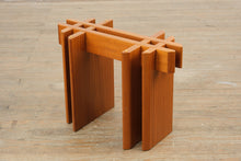 Load image into Gallery viewer, MCM Danish Teak Glass Top Side Table by Komfort
