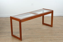 Load image into Gallery viewer, Mid-Century Modern Danish Teak Console Table by Komfort – Made in Denmark
