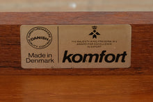 Load image into Gallery viewer, Mid-Century Modern Danish Teak Console Table by Komfort – Made in Denmark

