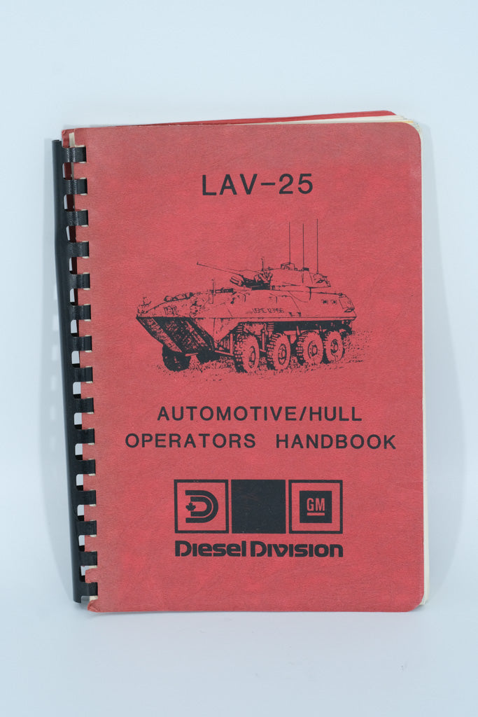 LAV-25 Automotive / Hull Operators Handbook