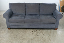 Load image into Gallery viewer, La-Z-Boy Courtney Blue Upholstered Three-Seat Sofa

