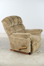 Load image into Gallery viewer, La-Z-Boy Oversized Beige Upholstered Rocker Recliner
