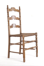 Load image into Gallery viewer, Ladder Back Chair with Rush Seat
