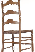 Load image into Gallery viewer, Ladder Back Chair with Rush Seat
