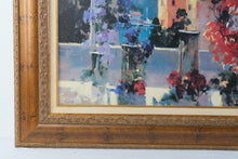 Load image into Gallery viewer, Lake Como View Large Framed Textured Canvas Art Print Italian Villa 48 Inch
