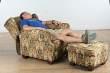 Load image into Gallery viewer, Lane Tapestry Reclining Arm Chair with Ottoman
