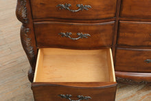 Load image into Gallery viewer, Lane Solid Cherry French Provincial Louis XV–Style Nine-Drawer Dresser
