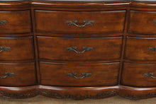 Load image into Gallery viewer, Lane Solid Cherry French Provincial Louis XV–Style Nine-Drawer Dresser
