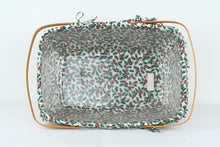 Load image into Gallery viewer, Longaberger 1996 Holiday Hostess Basket – Yuletide Treasures Collection, with Liner &amp; Protector
