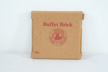 Load image into Gallery viewer, Longaberger Pottery Buffet Brick – Basket Warming Stone #34568, New in Box with Card
