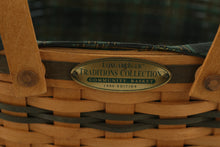 Load image into Gallery viewer, Longaberger 1996 Community Basket – Traditions Collection with Liner, Protector &amp; Booklet
