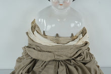 Load image into Gallery viewer, Antique 19th-Century China Head Doll w/ Original Clothing &amp; Leather Boots – 32&quot; Tall
