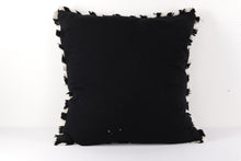 Load image into Gallery viewer, Large Black and White Aztec Pillow
