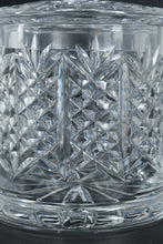 Load image into Gallery viewer, Large Cut Crystal Lidded Jar Candy Dish with Starburst Base
