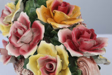 Load image into Gallery viewer, Large Capodimonte Floral Centerpiece
