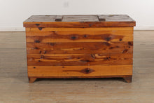 Load image into Gallery viewer, Large Cedar Blanket Box / Trunk
