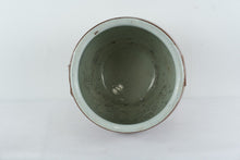 Load image into Gallery viewer, Large Antique English Stoneware Crock Pot with Handles – Brown Glaze – 15" Tall
