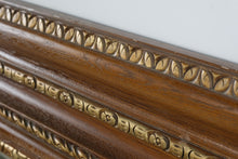 Load image into Gallery viewer, Traditional Carved Wood Beveled Wall Mirror Gold Gilt Trim 44 x 54
