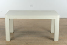 Load image into Gallery viewer, Modern Off-White Table with Rounded Legs – 60&quot; x 36&quot;
