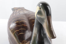Load image into Gallery viewer, Large Wooden Carved Canadian Goose Decoy
