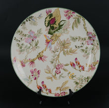 Load image into Gallery viewer, 16&quot; Round Floral Decorative Plate – Botanical Style
