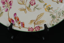 Load image into Gallery viewer, 16&quot; Round Floral Decorative Plate – Botanical Style
