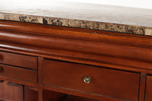 Load image into Gallery viewer, Large Bar Console with Marble Top
