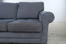 Load image into Gallery viewer, La-Z-Boy Courtney Blue Upholstered Loveseat Sofa
