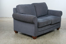 Load image into Gallery viewer, La-Z-Boy Courtney Blue Upholstered Loveseat Sofa
