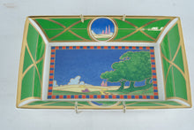 Load image into Gallery viewer, Royal Worcester Art Deco Lazy Days Rectangular Tray England Porcelain
