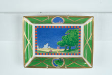 Load image into Gallery viewer, Royal Worcester Art Deco Lazy Days Rectangular Tray England Porcelain
