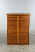 Load image into Gallery viewer, Lea Furniture Oak Five Drawer Tall Chest of Drawers

