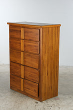 Load image into Gallery viewer, Lea Furniture Oak Five Drawer Tall Chest of Drawers
