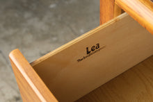 Load image into Gallery viewer, Lea Furniture Vintage Oak Nine Drawer Dresser with Sculptural Pulls
