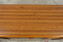 Load image into Gallery viewer, Lea Furniture Vintage Oak Nine Drawer Dresser with Sculptural Pulls
