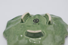 Load image into Gallery viewer, Bordallo Pinheiro Portugal Majolica Leaf Dish Pink Green 7 25 Inch

