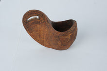 Load image into Gallery viewer, Hand Carved Wooden Scandinavian Kuksa Style Cup Folk Art Decor 5.5 Inch
