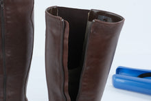 Load image into Gallery viewer, Franco Sarto L Ranger Womens Tall Riding Boots Brown Leather Size 8M
