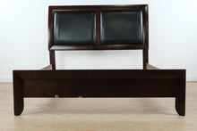 Load image into Gallery viewer, Modern Queen Size Espresso Bed
