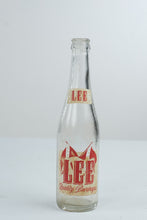 Load image into Gallery viewer, Vintage Lee Quality Beverages Soda Bottle Petersburg VA 9 5 Inch ACL Glass
