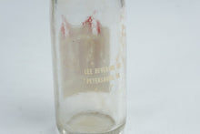 Load image into Gallery viewer, Vintage Lee Quality Beverages Soda Bottle Petersburg VA 9 5 Inch ACL Glass
